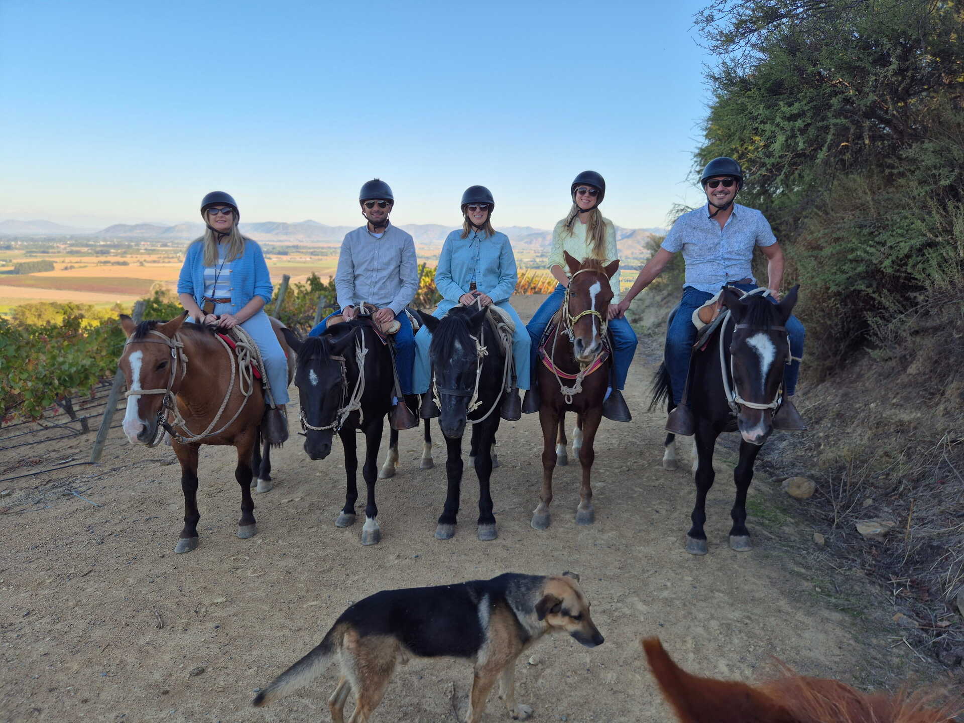 Cabalgada no Ninquén, Chile